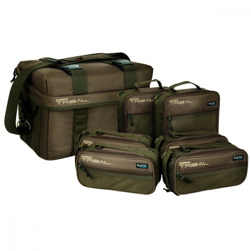 Shimano Táska Tactical Carp Full Compact Carryall & Cases 42x26x29cm táska szett (SHTXL04)