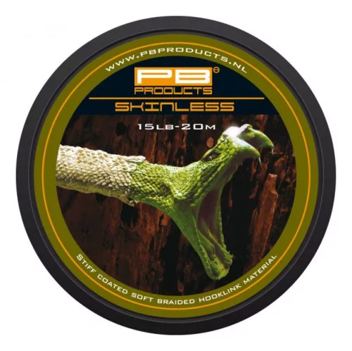 Pb Product Skinless elõkezsinór 15lb 6,8kg 20m Weed (SKW15)
