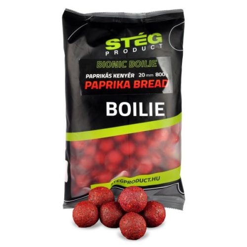 Stég Bionic Boilies 800g 20mm Paprika Braid (SP022072)