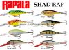 Rapala SR06 Shad Rap wobbler - több színben