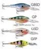 Rapala SR09 Shad Rap 9cm 15g wobbler - PEHL színben