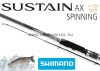 Shimano Sustain Ax Spinning 6'10" 208cm 14-35g 2r nyéltoldós (SSUSAX610M) pergető bot