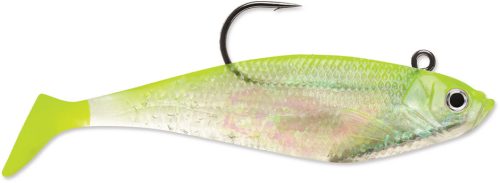 Storm WildEye Swim Shad 11cm 25g 4" 7/16oz Fishing Lure Shiner Chartreuse Silver 3db (WSS04SHCS)