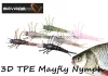 Savage Gear 3D Tpe Mayfly Nymph 5cm 2.5g -  02-Olive (SVS50672) Olajzöld