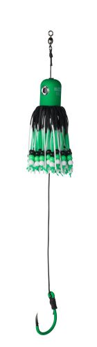 Mad Cat Madcat Clonk Teaser A-Static Adj. Clonk Teaser 33cm 8/0 100g Sinking Green (SVS60936)