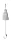 Mad Cat Madcat Clonk Teaser A-Static Adj. Clonk Teaser 33cm 10/0 150g Sinking White (SVS60944)