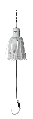 Mad Cat Madcat Clonk Teaser A-Static Adj. Clonk Teaser 33cm 10/0 150g Sinking White (SVS60944)
