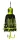 Mad Cat Madcat Clonk A-Static CT 16cm 3/0 150g S Fluorescent Yellow UV (SVS66343)