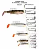 Savage Gear Craft Cannibal Paddletail 12.5Cm 20G  Gumihal Olive Pearl Hot Orange (71824)