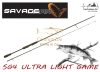 Savage Gear Sg4 Ultra Light Game 7'3" 2.21cm 3-10g Ultralight - 2r pergető bot (SVS72192)