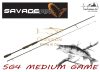 Savage Gear SG4 Medium Game 7'3" 221cm 12-35g M- 2sec pergető bot (SVS72200)