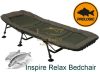 Prologic Inspire Relax 6 Leg Bedchair 210x85cm kényelmes ágy 140kg (SVS72703)
