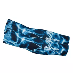   Savage Gear Marine UV Sleeves Sea Blue UNI napvédő UV karvédő  leégés, napszúrás ellen (SVS73676)