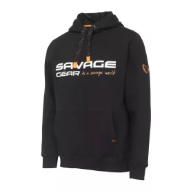 Savage Gear Cosmo Hoodie Black Ink pulóver SMALL (SVS73697)