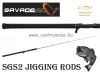 Savage Gear Sgs2 Jigging 5'9"  1.80m MF 60-180g H 2.0-4.0 1sec  Trigger pergető bot (SVS74910)  Revolver Nyeles