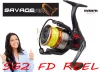 Savage Gear Sg2 2500 FD 5+1 BB 0.15mm Braid Yellow pergető orsó fonott zsinórral (SVS75563)