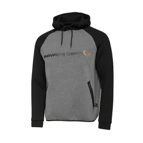   Savage Gear Tec-Foam ZIP Hoodie Dark Grey kabát MEDIUM (SVS76694)