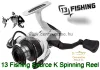 13Fishing Source K 2000 5,1:1 Spin  Reel 4+1Cs (Sork2000) Pergető Orsó