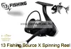 13Fishing Source X 2000 5,2:1 Spin  Reel 5+1Cs (Sorx2000) Pergető Orsó