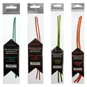   Csúzligumi - Drennan Revolution Tangle Free Caty Repair Kits Orange - Strong Latex (TCRVLRL02)