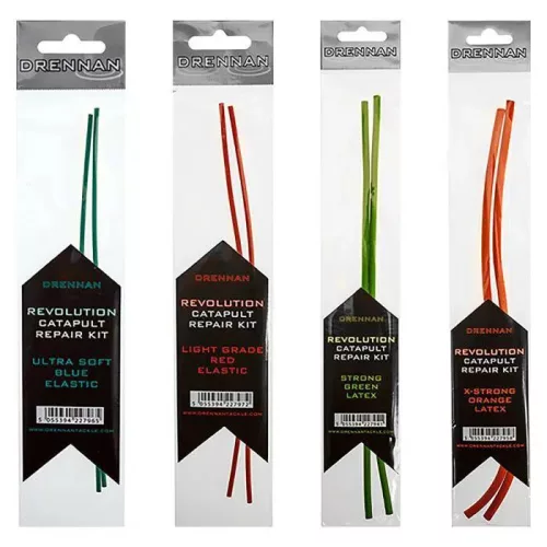 Csúzligumi - Drennan Revolution Tangle Free Caty Repair Kits Orange - Strong Latex (TCRVLRL02)