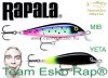Rapala TE07 Team Esko Rap 7cm 6g wobbler - YETA színben