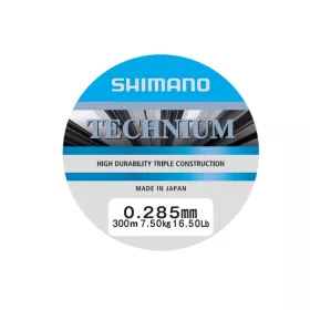   Shimano Line Technium A Mono 300m 0.285mm 7.5kg Grey monofil zsinór (TEC30028A) 