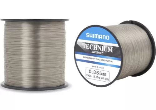Shimano Line Technium Invisitec 0,285mm 5000m 7,7kg monofil zsinór (TECINV28BLK5000)