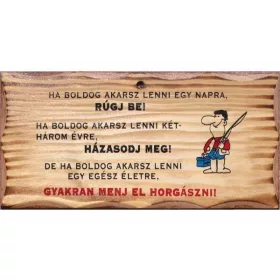 Fatábla Ha boldog akarsz lenni (Tref2-016)