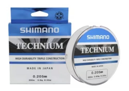 Shimano Technium Line Grey - 0,185mm 3,2kg 200m zsinór  (Tec20018)