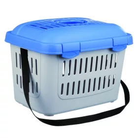   Trixie Midi-Capri  Kék/Szürke Szállító Box 44x33x32cm (Trx39792)