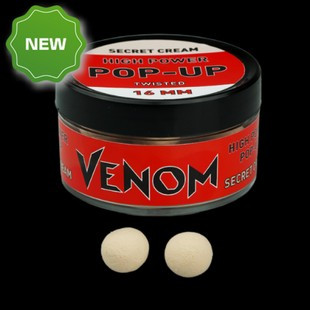 Feedermania Venom High Power Pop-Up Boilie 16 mm Secret Cream (V0119-037)