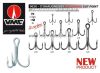 Vmc 9626 3X Strong Triple Hook 10db- nagyon erős háromágú horog - több méret 1-esig