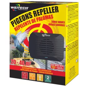  Weitech Ultrahangos Galamb, Rigó és egyéb madár riasztó 20-40 m2 (WK0021)