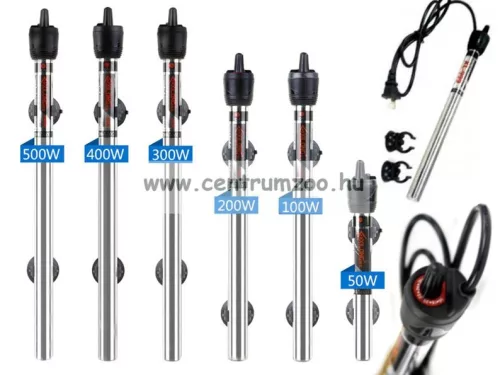Xilong Steel Aquarium Heating Automata Fém Vízmelegítő  25W -Törésmentes