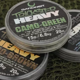   Gardner - Trickster Heavy Camo Green 30lb 13,6kg 20m (Xtrih30G) Fonott Előkezsinór