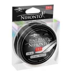   Mikado Nihonto Fine Braid 0.16mm 15m 12,5kg fonott prémium előke zsinór (Z21B-016)