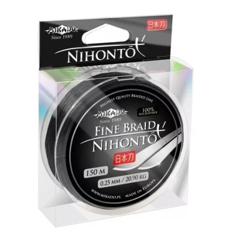 Mikado Nihonto Fine Braid 0.30mm 15m 22,6kg fonott prémium előke zsinór (Z21B-030)