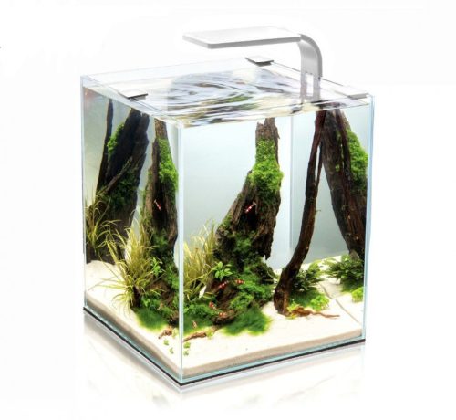 Aquael Shrimp Smart Nano Led Day&Night Akvárium Komplett Szett 30Liter Fehér (114960)