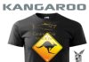 Kangaroo Black T-Shirt - Kengurus Póló Large Méretben (Step2022L)