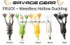 Savage Gear 3D Hollow Duckling Weedless S 10Cm 40G 04-White Kiskacsa Csukára, Harcsára  (57655)