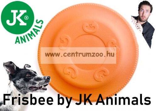 Jk Animals Frisbee Dog Toy Orange Kutya Játék 22Cm (46511) Narancs