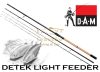 D.A.M Detek Light Feeder 11'  3.30M Up To 50G  L  2+3Rész Feeder Bot (70316)