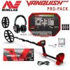 Minelab Vanquish 540Pro Pack - fémdetektor V12-Es, 12”X9” és V10-Es 8"X5" DD tekercsekkel (3820-0004) + ajándék fejlámpa