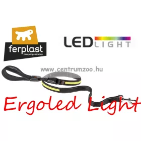   Ferplast Ergoled Light G25/125 Yellow Világító Póráz Kiskutya-Cica (75189728) Sárga