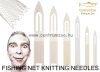 Fishing Net Knitting Needles  - Hálókötő És Javító Tű  115x6mm  (Fn-1)