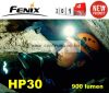 Fejlámpa  Fenix Hp30 Led Fejlámpa (900 Lumen) Vízálló 233m fényerő