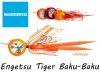 Shimano Engetsu Tiger Baku-Baku 62T Orange  80G  (59Vej408Qa1)