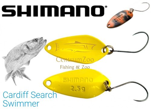 Shimano Cardiff Search Swimmer 3.5g 08S Yellow (5Vtr235Qc8)