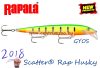 Rapala Scrh13 Scatter® Rap Husky Wobbler - Hgfr Színben